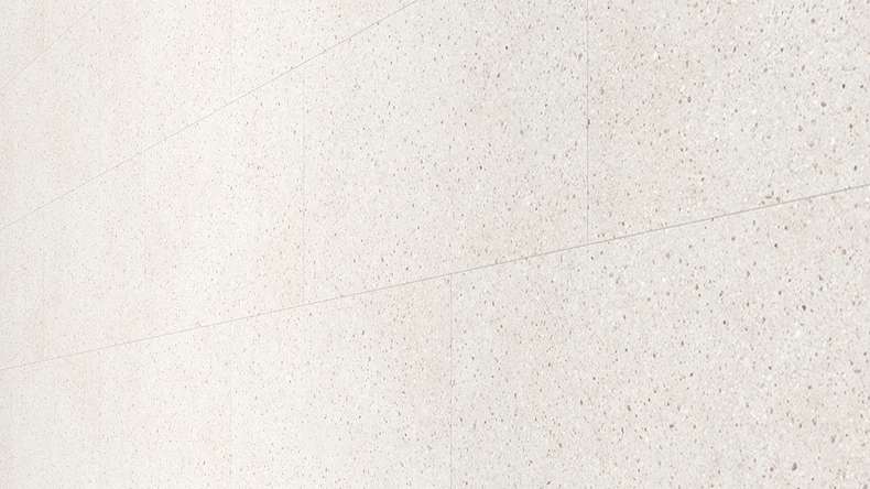 planeo DekoWall - Wall vinyl Prime White Terrazzo Stone | Authentic appearance (UN-522-WV)