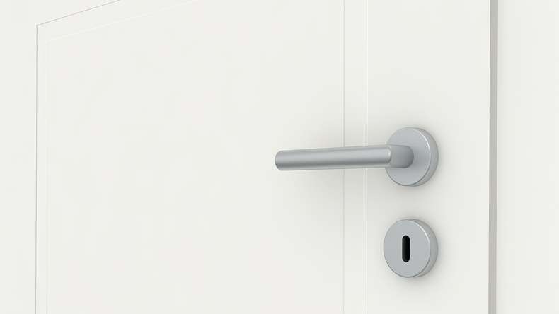 planeo design interior door VELA Lallu 3 white lacquer 9010 corner edge | lacquered - 1985 x 610|735|860|985 mm