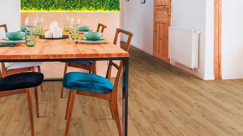 planeo Rigid click vinyl - FlexCore 30 Toffee Oak | Impact sound insulation integrated (plfc-5233FS30)