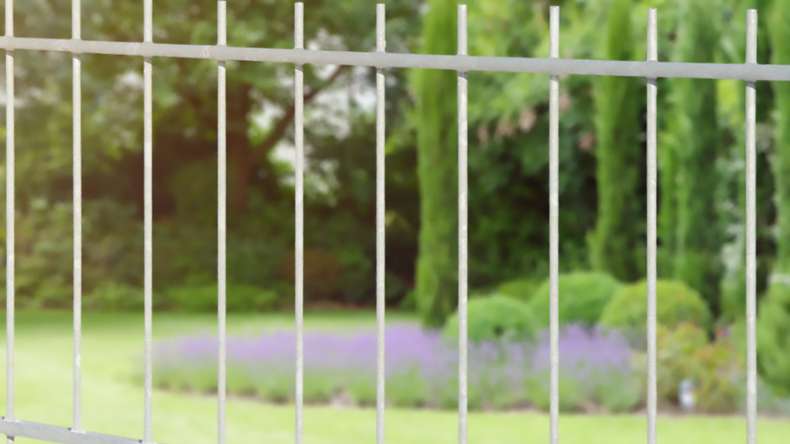 Double-rod fence light 6/5/6 - width 2510 mm Hot-dip galvanised
