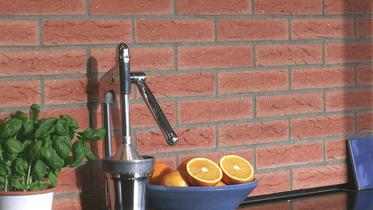 planeo StoneWall Solid clinker brick slips TON - Classic Brick