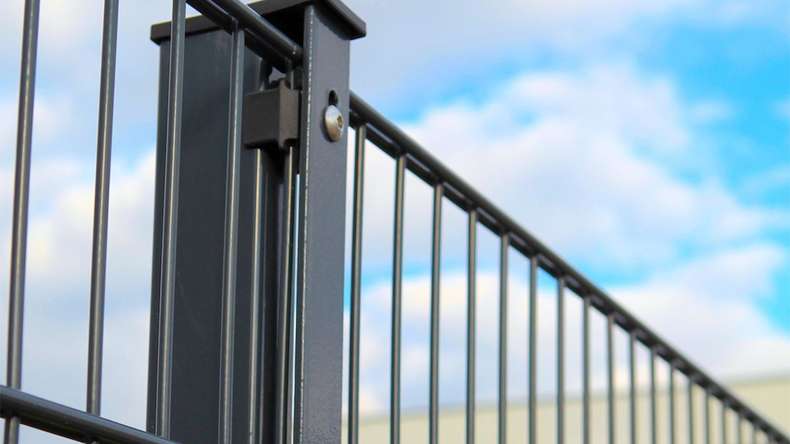 Double-rod fence heavy 8/6/8 - width 2510 mm RAL 7016 Anthracite