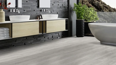 Gerflor click Vinyl - Virtuo 55 Rigid Acoustic EIR Bohem Dark Grey | integrated impact sound insulation (39081457)