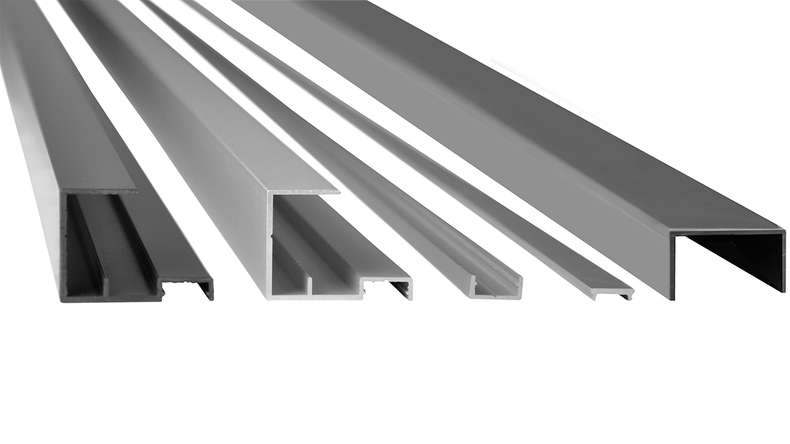 planeo Build privacy fence mounting set 24-27 mm anodised E6/EV1