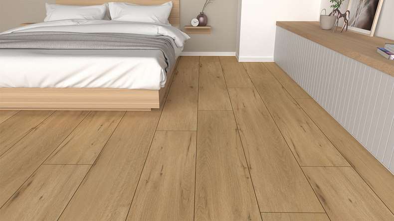 SKAVA rigid click vinyl - Unique Partos | integrated impact sound insulation (LO-2010)