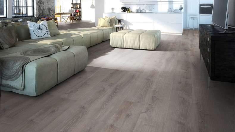 Skaben Klick Vinyl - ProfiKlick smoked oak pewter | synchronised embossing (SP-6200197)