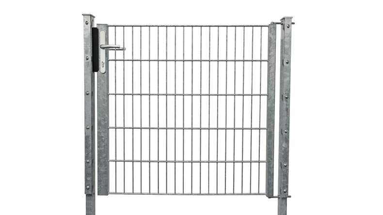 Universal door light 1-leaf hot-dip galvanised H 1600 x W 1090 mm incl. gateposts