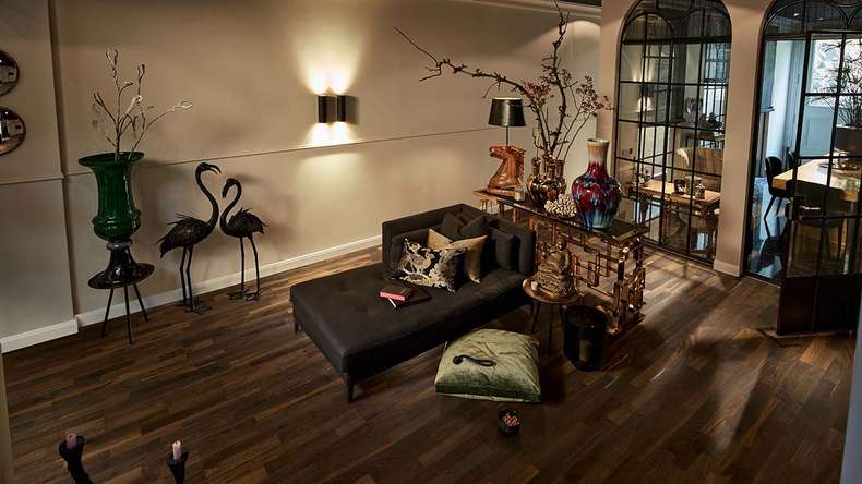 MEISTER Parquet Flooring - Longlife PC 200 Oak lively heart smoked (500009-2400200-09034)