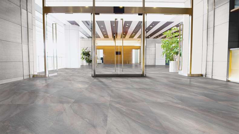 Forbo Allura Material 70 Adhesive Vinyl - Pink Natural Stone (63691DR7)