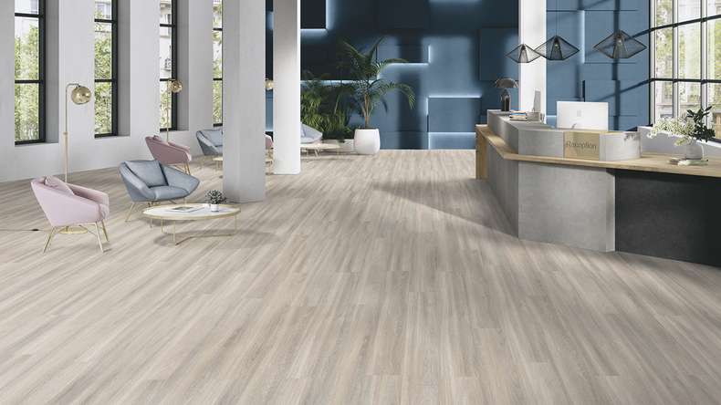 Gerflor adhesive vinyl - Creation 30 Bostonian Oak Beige