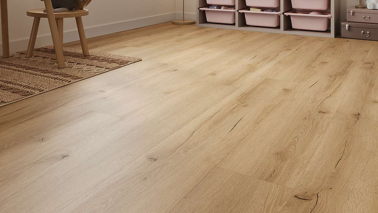 Lys&Land Rigid Klick Vinyl - Fjordline XL Oak Lumea 1.83m long XL plank | integrated footfall sound insulation (SP183-11)