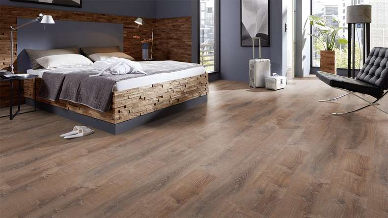 Skaben Klick Vinyl - ProfiKlick Smoky Oak Natural | Synchronised Embossing (SP-6200196)