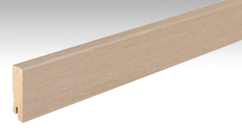 MEISTER skirting boards Profile 15 F MK Oak cream white 1154 - 2380 x 60 x 16 mm (200023-2380-01154)