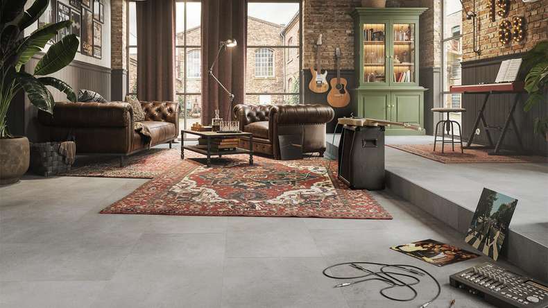 MEISTER design flooring dryback vinyl DB 155 - 20211 Modern hard rock stone pore structure (400058-0914457-20211)
