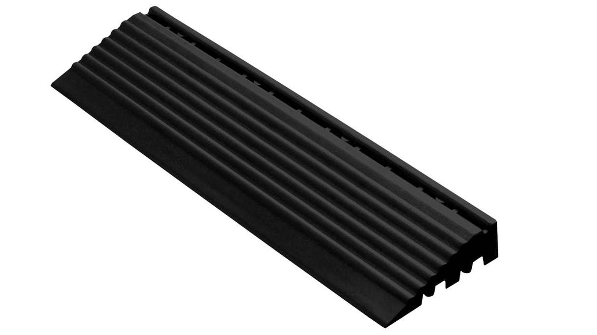 planeo side panel for 30 x 30 cm click tiles – black with pin