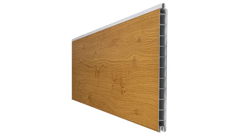 planeo Gardence Simply Premium - single profile natural knotty oak