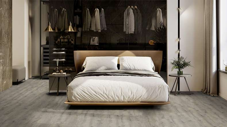 Gerflor Klick Vinyl - Senso Premium Rigid Acoustic Pecan | Impact sound insulation integrated (39470511)