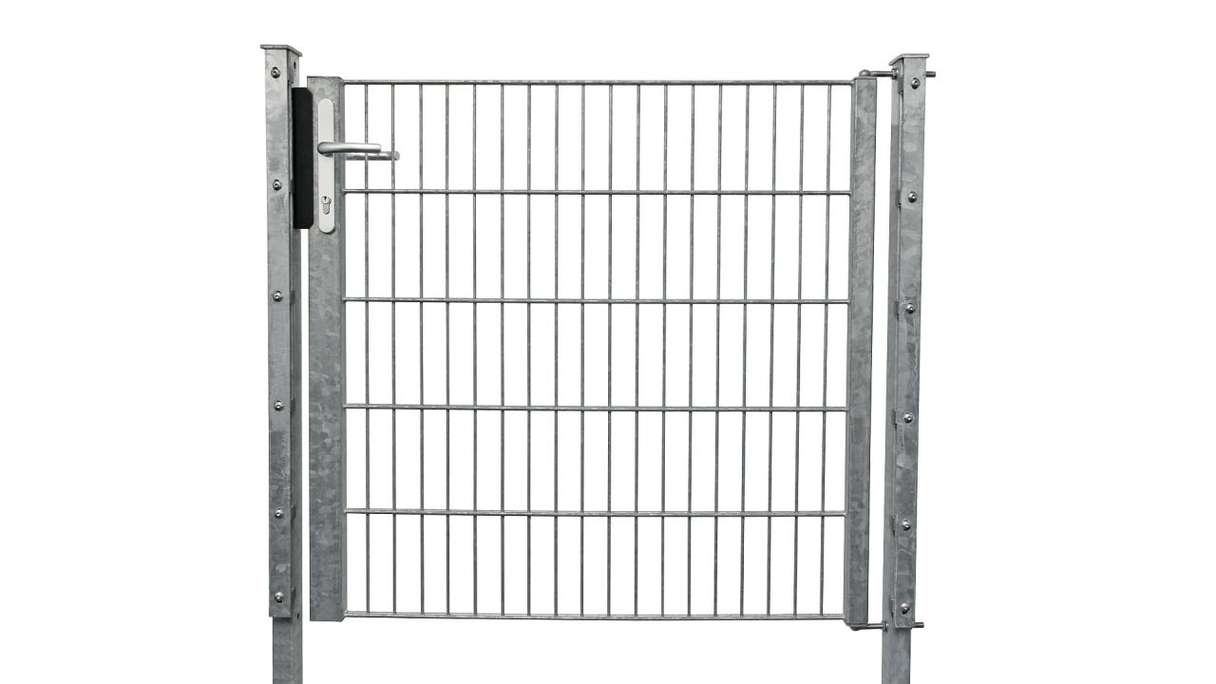 Universal door light 1-leaf. hot-dip galvanised - W 1090 mm incl. gateposts