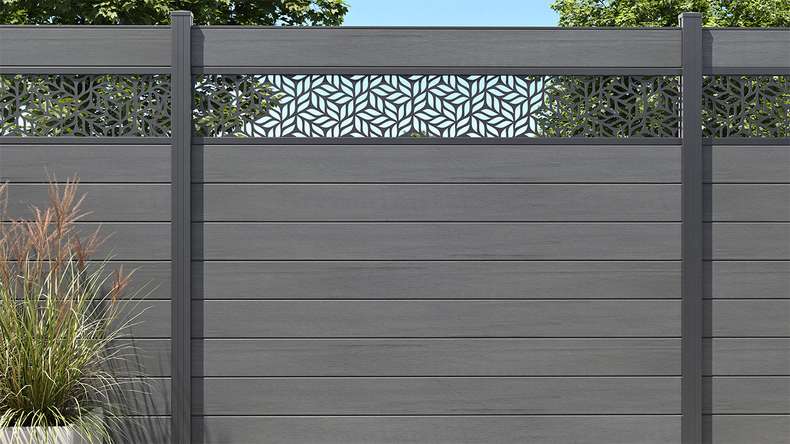 planeo Solid - design insert Autumn Alu 15 anthracite powder-coated