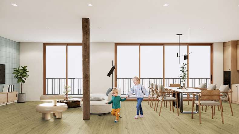Gerflor CV flooring – TEXLINE Nature 2385 Forest Honey