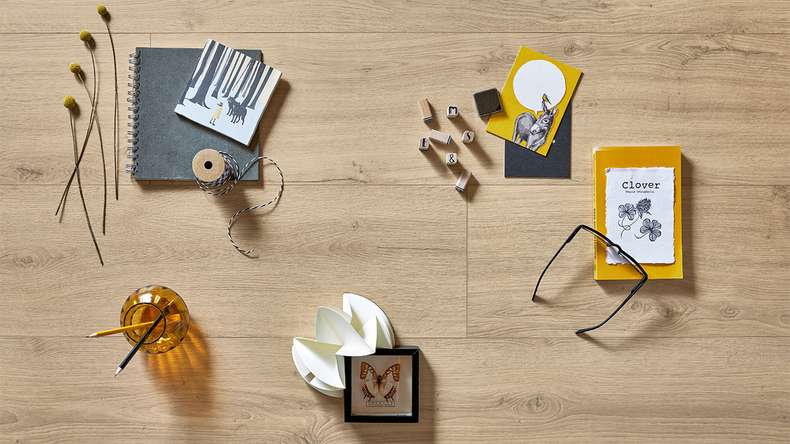 MEISTER design flooring MeisterDesign. next DD 500 S - 07122 rock oak sand | integrated footfall sound insulation (400054-1287220-07122)