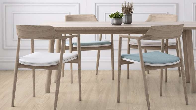 Gerflor click Vinyl - Virtuo 30 Rigid Acoustic EIR Blomma Light | integrated impact sound insulation (39131464)