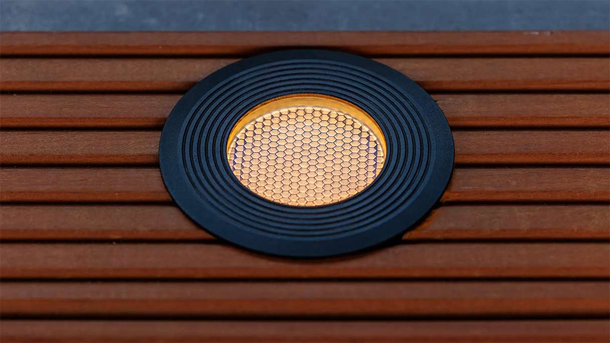 planeo patio lighting 12V - LED recessed light Onyx 90 RA - 2W 76Lumen