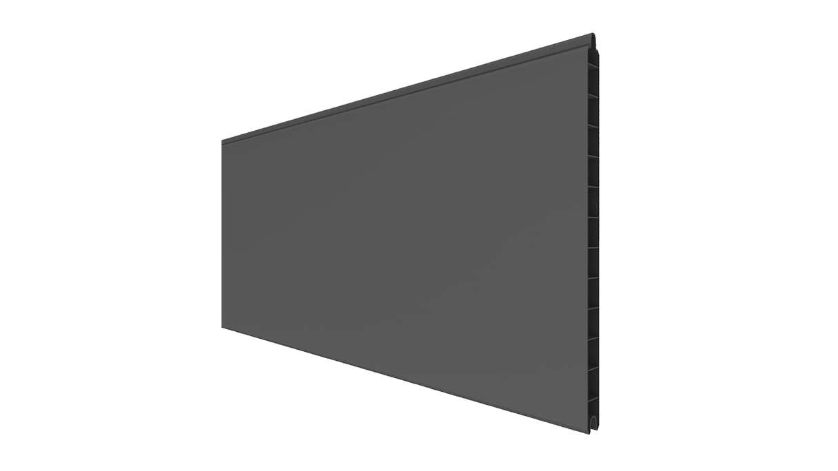 planeo Basic - single profile anthracite grey