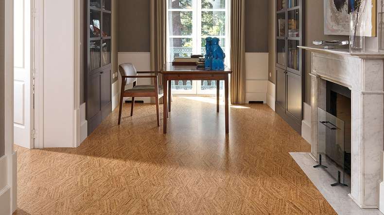 Wicanders click cork flooring - Cork Essence Novel Edge Natural