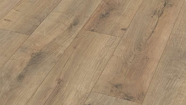 MEISTER Design flooring MeisterDesign. next DD 500 S - 06439 Cracked Oak Terra | Impact sound insulation integrated (400054-1287220-06439)