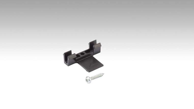 MEISTER Fixing clips plastic suitable for Meister ceiling trims, round ceiling trims and square ceiling trims - 50 pcs. per pack (800000-00002)