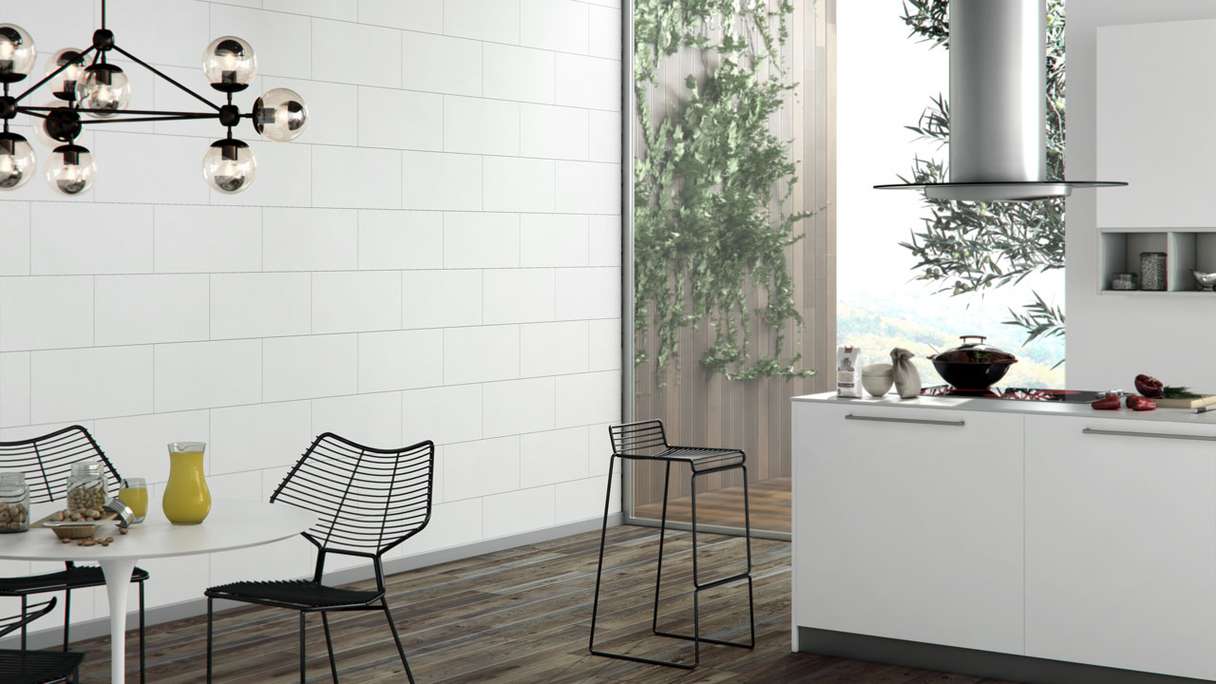 Skaben DesignWall Aqua plastic wall panelling - Blanco 60 x 30 cm