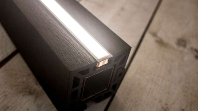 planeo Glow - fence lighting set for 2 light strips