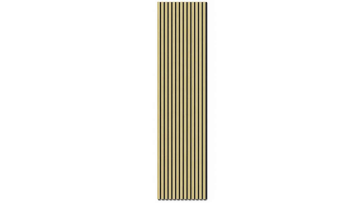 planeo acoustic panels - pine 2480 x 600 x 21.5 mm | fire-retardant