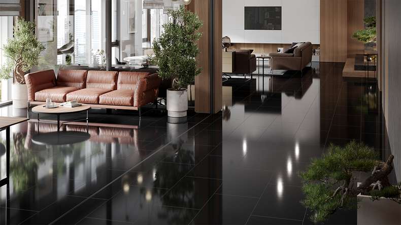 planeo laminate - MAX black high gloss