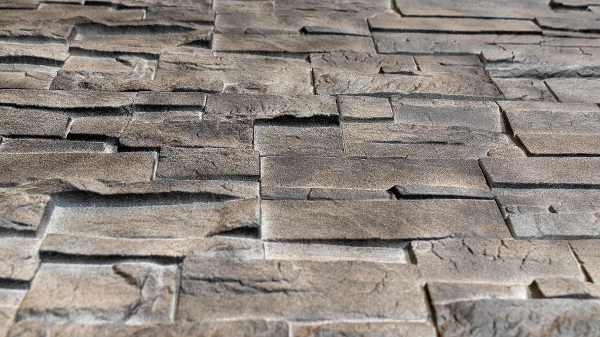 planeo wall cladding stone look - NoviHome Silex Flint 1054 x 334 mm