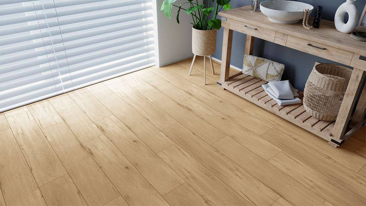 SKAVA rigid click vinyl - Unique Partos | integrated impact sound insulation (LO-2010)