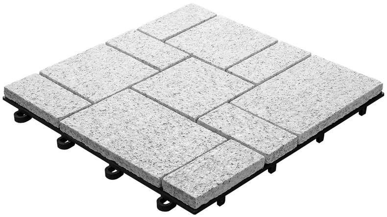 planeo click tile Stone - granite Roma