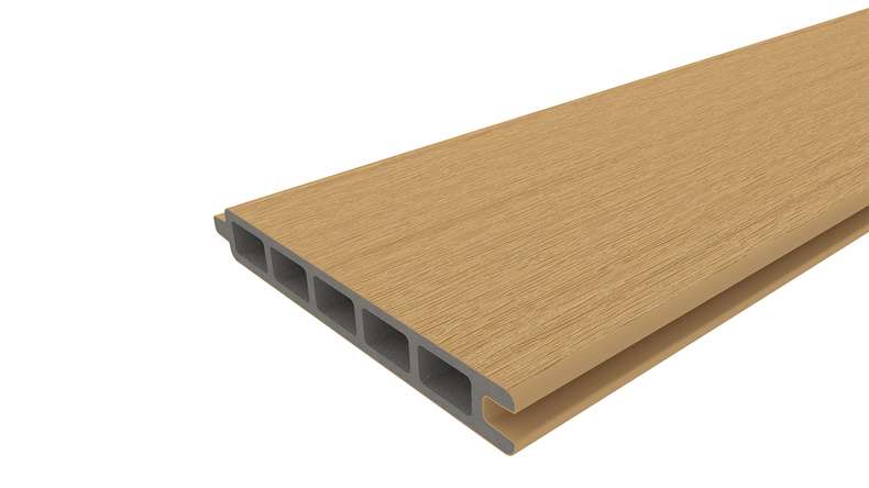 planeo INFINITY - WPC CoEx plug-in fence sand 176 x 183 cm
