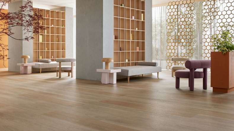Forbo Allura Wood 40 adhesive vinyl - Light Giant Oak (60288DR4)