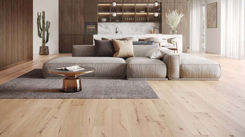 planeo Parquet Flooring - COUNTRY European light Oak markant (PU-000193)