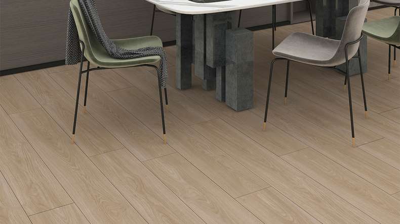 planeo Rigid Click Vinyl – Natural Oak | Integrated impact sound insulation (KR-SOP-1)