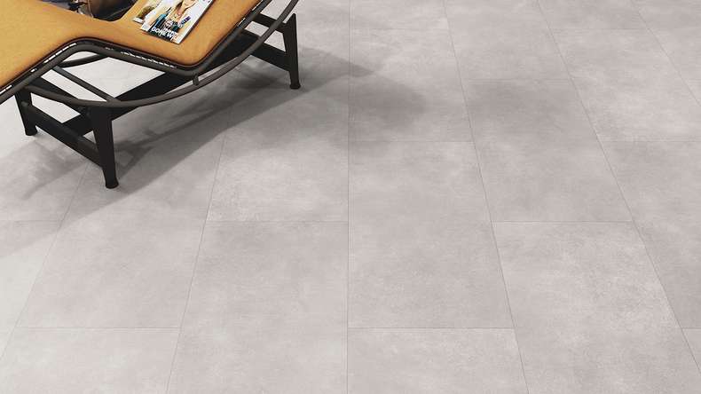 Gerflor Klick Vinyl Rigid - Creation 40 Clic Acoustic Bloom Uni Clear | Impact sound insulation integrated (61321599)