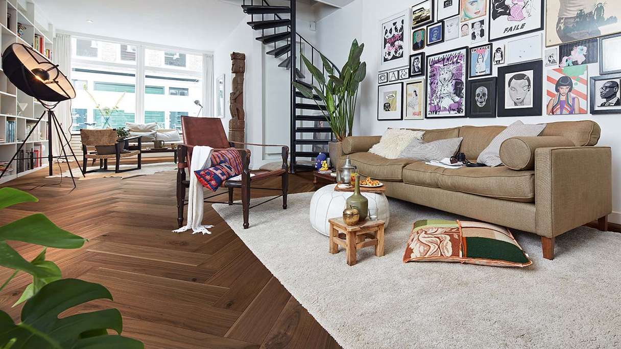 MEISTER Parquet Flooring - Longlife PS 500 American Walnut lively (500007-0710142-09009)