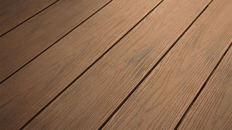 planeo TitanWood - solid plank dark brown antique aged/brushed