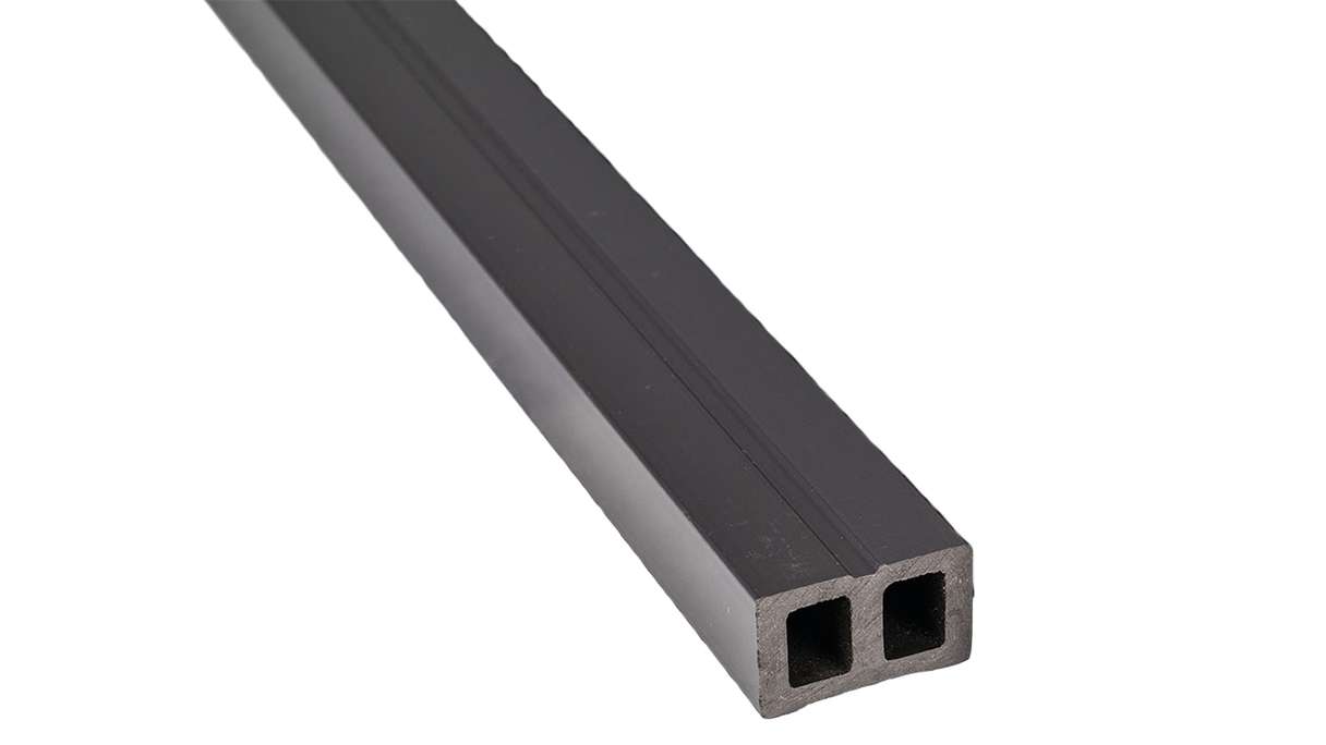 planeo WPC hollow chamber substructure for decking boards - 4m x 30mm x 50mm