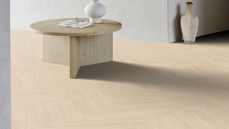 Gerflor adhesive vinyl - Virtuo 55 Glue Down HB Blomma cream | Authentic appearance (39201463)