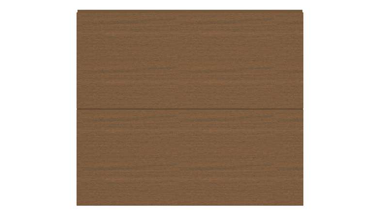 planeo INFINITY XL-Board - WPC CoEx plug-in fence Burma Teak 176 x 183