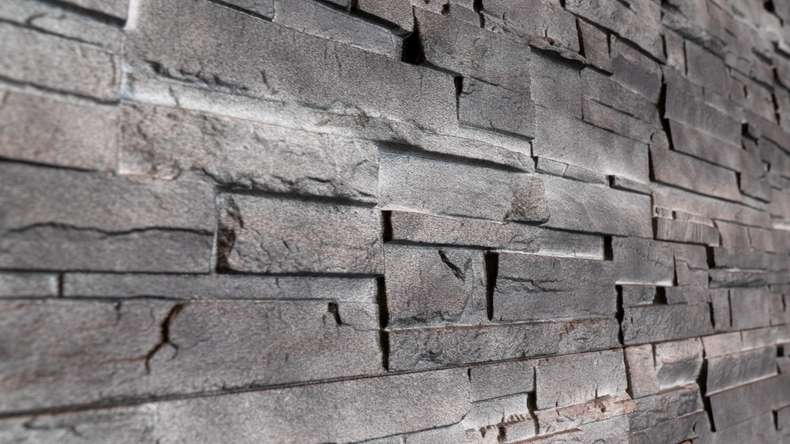 planeo stone-look façade panel - NoviStone Lava 1054 x 334 mm