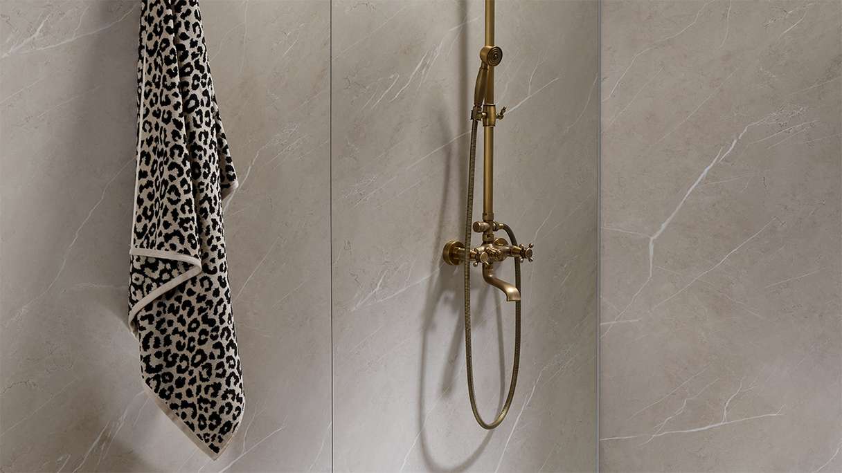 planeo StrongWall - Plastic wall panelling XL Sulina 260 x 90 cm